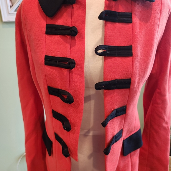 Chic And Cheap By Moschino Mini Skirt And Jacket Size 6 - Picture 12 of 15